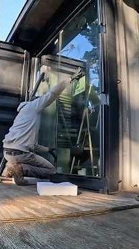 TRANSFORMING TRASH ➡️ BEAUTIFUL WINDOWS #build #diy #upcycle