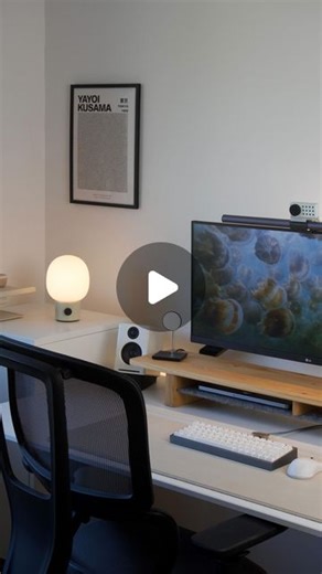 Minimal Desk Setups on Instagram: "Nice cozy setup @zenjoshh ____________  Comment "wallpaper" to get our Minimal Wallpaper Starter Kit. It includes 12 of the cleanest minimalistic wallpapers (in ultra high resolution) to make your setup POP. ____________"