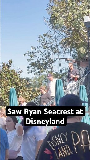 Ryan Seacrest at Disneyland