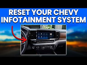 How To Reset Your Chevy Infotainment System (How To Reboot Chevy Infotainment System)