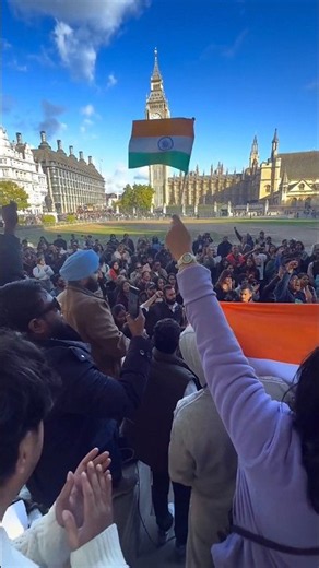 When London heard Jana Gana Mana 🇮🇳 #india #london #nationalanthem