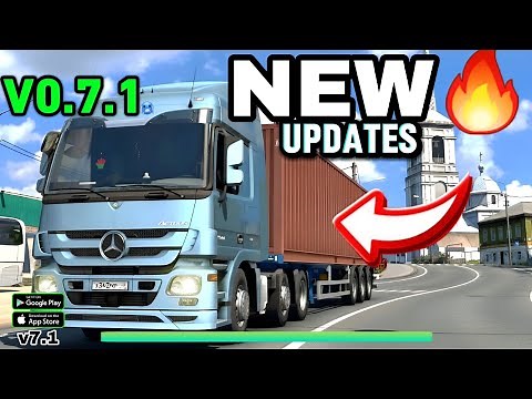 😱FINALLY!! BIG UPDATES 0.7.1💥 TRUCKERS OF EUROPE 3 Is HERE - Everything NEW!