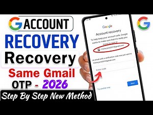 How To Recover Gmail Password without Recovery Email And Phone Number || Gmail Account Recovery 2026