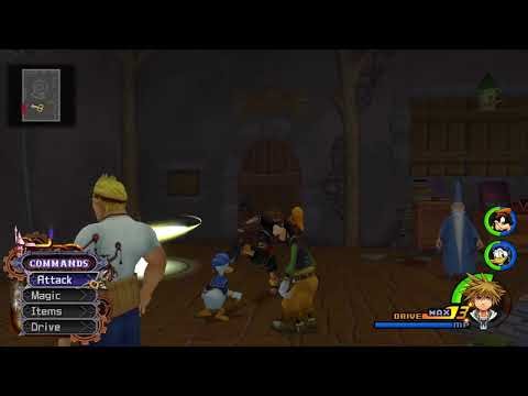 Kingdom Hearts 2 Final Mix (PC) - Mini Map Postion