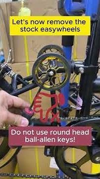 How to Install a Litepro Easywheel Extender on Your Trifold Folding Bike - Step-by-Step Tutorial