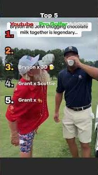 Top 5 Youtube x Pro Golfer Moments
