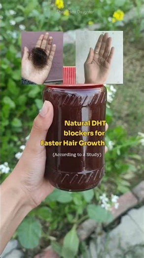 Natural DHT blockers for Hair growth #hairgrowth #haircare #hair #hairfallsolution #ytshorts #shorts