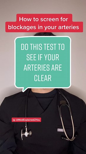 Comment if you’re clear or not! #fyp #allentest #artery #cardio #cardiotest #healthscreening #doctor #nurse #pa #hearthealth