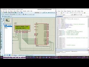 Interface LCD with microcontroller, write embedded C program to display name on 16*2LCD.By Rahul Sir