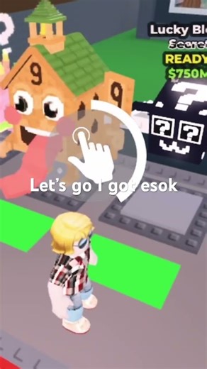 Open luck blocks with me