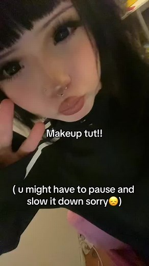 Gothic Doll Eye Makeup Tutorial