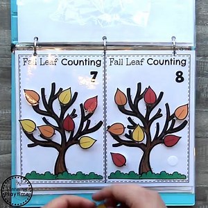 37K views · 127 reactions | Comment “FALL MATH” if you’re ready to make math AWESOME this fall. This interactive binder is:  Perfect for small groups, centers & intervention 易 Packed with counting & 1:1 correspondence practice  Adorably fall-themed (and kids LOVE it!) Drop “FALL MATH” below and I’ll send it your way! | Planning Playtime - Learning Through Play | Facebook