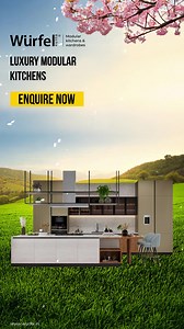 Transform your home with European modular kitchens. Enjoy lifetime warranty! | Würfel | Facebook