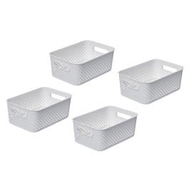 SmartStore Essence Medium Storage Basket 5.5L Pack of 4