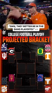 Dabo Swinney wants to see SMU in the College Football Playoffs over Alabama 😳 (🎥: ESPN) | DraftKings
