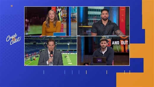 Which QB can help themselves with a great workout at combine on Saturday? | 'GMFB'