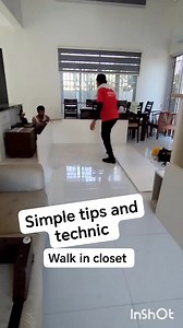 Walk in closet Simple tips and technic #regwoodworks #tipsandtechnic #modularexpert #followformore #modular #masterpiece #walkincloset | Regie Chico