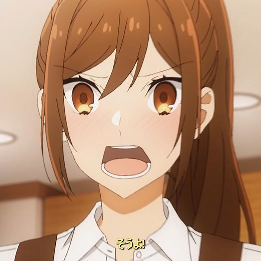 【ホリミヤ】思いがけず付き合い始めた #anime #アニメ #shorts