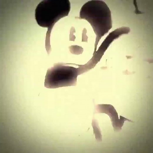 IT'S FKING DEATH! 1929 Mickey Mouse Cartoon edit #edit #oldcartoons #spooky