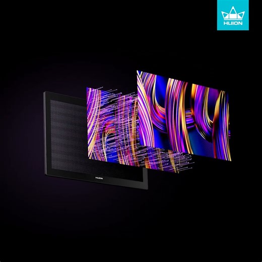 #HuionNewArrival 🎨Professional Color Accuracy you can feel. Learn more: https://bit.ly/4oZyzG2 #huion #huiontablet #teamhuion #gen3family | Huion