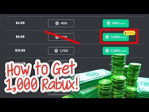 How to Get 1,000 Robux For $10 on Roblox! (2025)