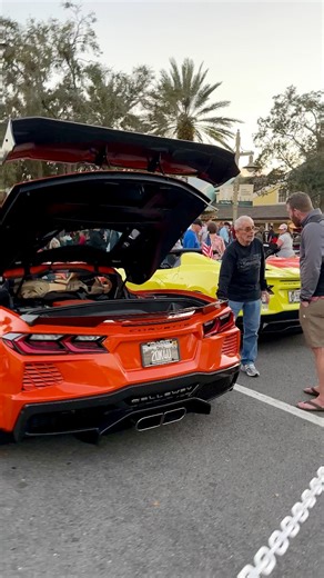 🏎️💨 Retirement? The Corvette Club of The Villages rolled into Lake Sumter Landing and honestly… this is what retirement goals look like. Shiny paint, roaring engines, and a whole lot of “heck yes!”😎 👇 Tell us… which one would you take for a spin? #TheVillagesFL #CorvetteClub #VillagesLife #RetirementGoals #FloridaLiving | Michael & Tiffany TVE