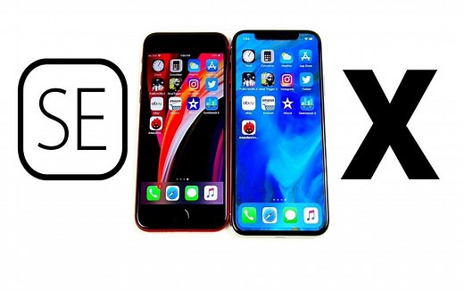 iPhone SE 2020 vs iPhone X 速度对比测试