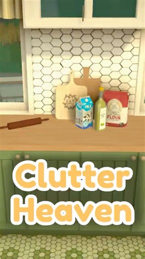 I’m Having WAY Too Much Fun Cluttering in Paralives #shorts