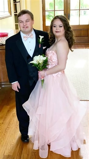 Candidly Kind on Instagram: "With all the gorgeous prom pictures lately we thought we’d share Grace’s prom with you💝 It was a magical evening with her great friend Clay April 2018 in Chattanooga on the Riverboat. She wanted to look like a princess and I think we pulled it off. For time perspective in relation to her business, Grace had just started candidly kind 1 month before 3/21/2018. 🩵 #prom #downsyndrome #candidlykind #throwback"