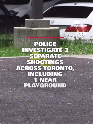 Toronto Police Investigate 3 Overnight Shootings