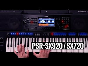 DEMO YAMAHA PSR SX920 & SX720