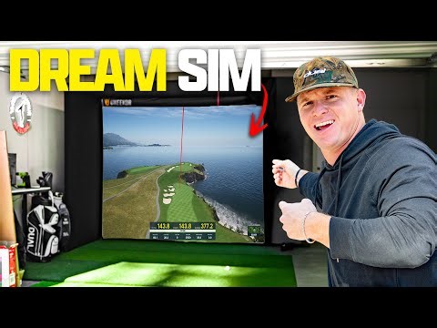 I Built My Dream Garage Golf Simulator
