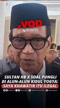 Sultan HB X's Response to Street Vendors Hit by Extortion at Alun-Alun Kidul Yogyakarta: It's Ill...