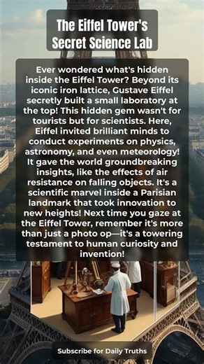 The Eiffel Tower's Secret Science Lab
