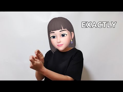 American Sign Language (ASL) Lesson: Opposite Adjectives | Approximately - Exactly