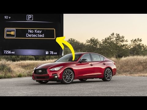 No Key Detected warning in Nissan and Infiniti. Ways to fix