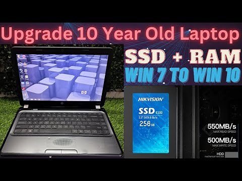 How to Upgrade your Old Laptop's SSD and RAM for Super Fast Performance🔥🔥