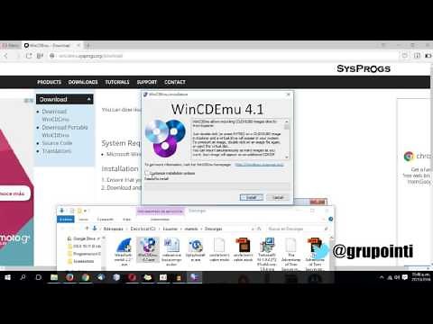 Open ISO, IMG, NRG, CUE Files - CD/DVD Emulator