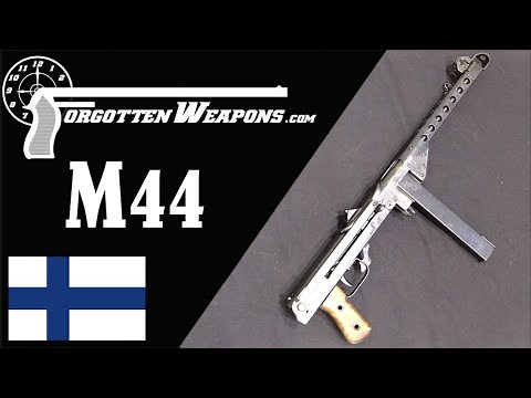 M44 Submachine Gun: Finland Copies the Soviet PPS-43