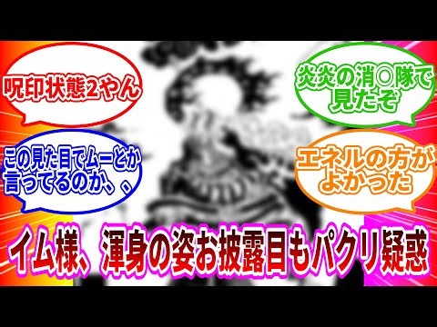 【最新1179話】約８年の時を超え、イム聖お披露目するも物議【ワンピース】