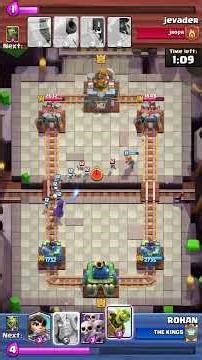 Royal Delivery vs My Deck 😈🔥 | Clash Royale Insane Defense! #clashroyale #gaming #gamingshorts