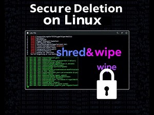 How to Securely Delete Files on Linux with shred & wipe – Protect Your Data!