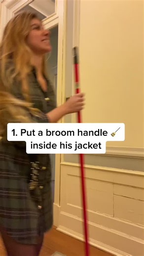 Broom in Bag Prank: Hilarious Tickle Attack! 😂