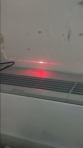 He-Ne laser diffraction pattern with RAM sticks