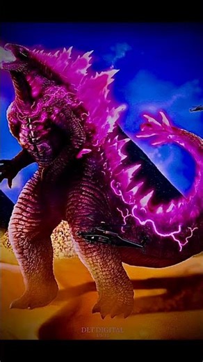 Godzilla Evolved new color DeviantArt. #CupCut #GodzillaSong #GodzillaEvolved