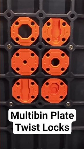 Multibin Twist Lock Snaps