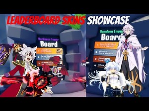 Anime World Tower Defense Leaderboard Skins Showcase (Merlin And DragonEye)