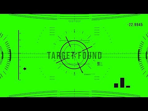 Searching for Target #1 / Green Screen - Chroma Key
