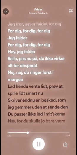 Falder - Rasmus Seebach #fyp #foryoupage #rasmusseebach #speedsongs