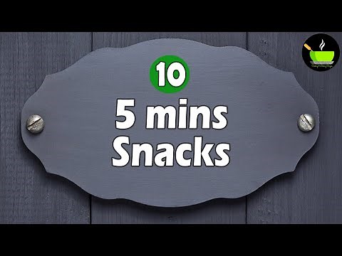 5 Minute Easy Snacks Recipe | Easy - Tasty - Yummy | Evening Snacks | After School Snacks Recipes